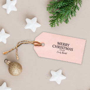 Tampons Encreurs Tag minimaliste Joyeux Noël avec amour