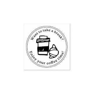 Tampons Encreurs Take a Break Stamp – Coffee Gift