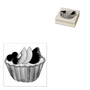 Tampons Encreurs Tarte aux Fruits Tarte aux Fruits Pâtisserie franç