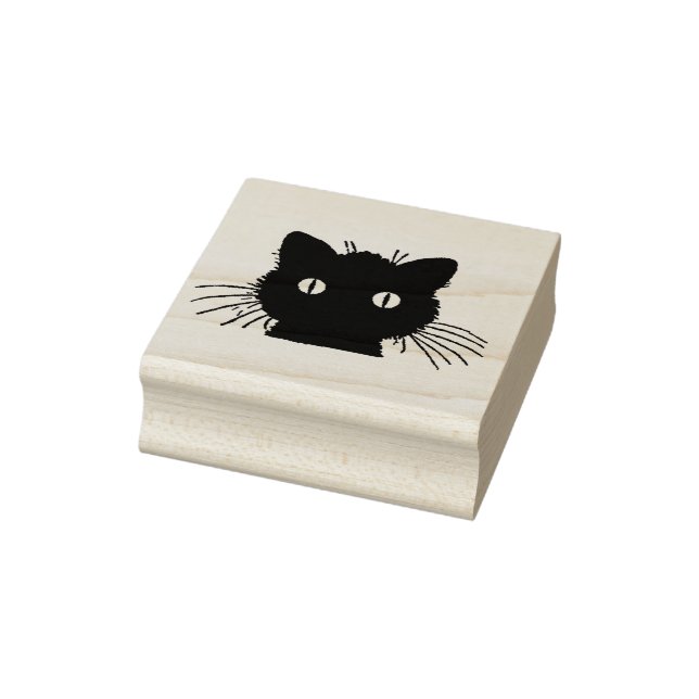 Tampons Encreurs Tête de chat Silhouette (Tampon)