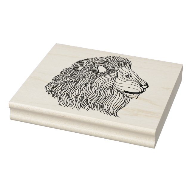 Tampons Encreurs Tête de lion inspirée 5 (Tampon)