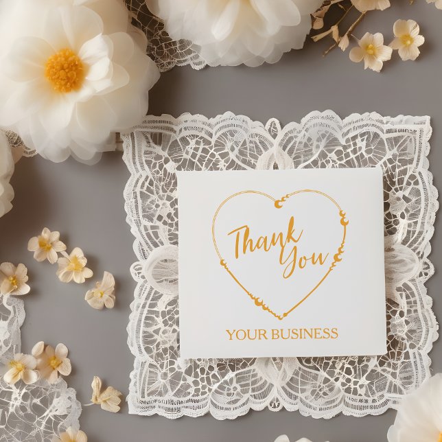 Tampons Encreurs Thank You Heart Design For Artisan Articles (Thank You Heart Design For Artisan Items.)