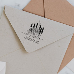 Tampons Encreurs Thème du camp Nom de famille Signature Adresse d