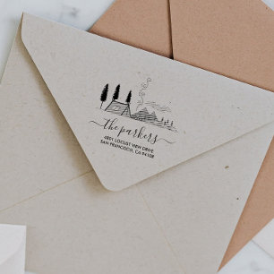 Tampons Encreurs Thème du camp   Nom de famille Signature Adresse d