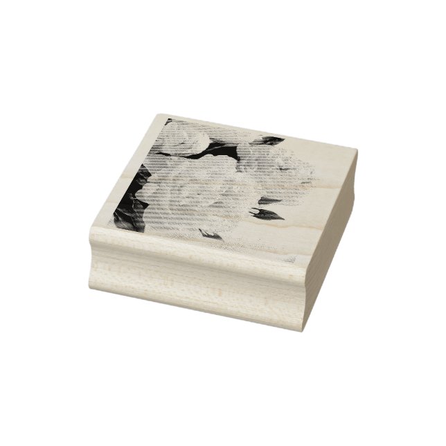 Tampons Encreurs Timbre à fleurs de pivoine (Tampon)