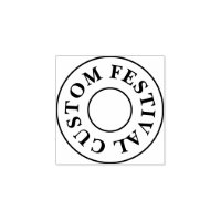 Timbre à main du festival personnalisé
