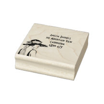 Timbre auto-encastré des années 1920