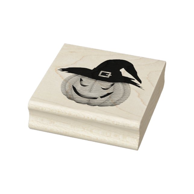 Tampons Encreurs Timbre Citrouille Halloween (Tampon)