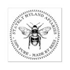 Timbre d'abeilles de miel Apiary personnalisé