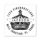 Timbre d'adresse de retour de la Couronne de vinta