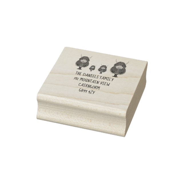 Tampons Encreurs Timbre d'adresse de vache de la région sud (Tampon)