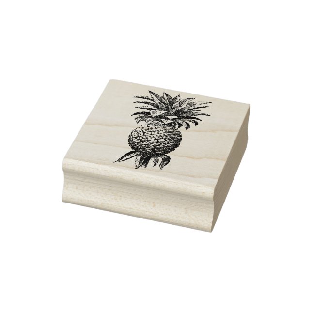 Tampons Encreurs Timbre d'ananas vintage (Tampon)