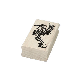 Tampons Encreurs timbre d'art de dragon