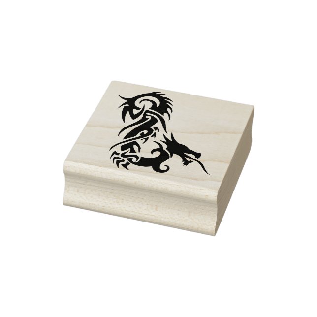 Tampons Encreurs timbre d'art de dragon tribal (Tampon)