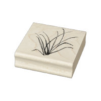 Timbre d'art de la nature, herbes