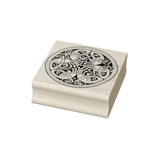 Tampons Encreurs timbre d'art des oiseaux celtes (Tampon)