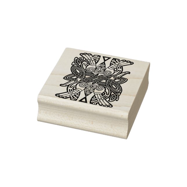 Tampons Encreurs Timbre d'art d'illustrations d'animaux celtes (Tampon)