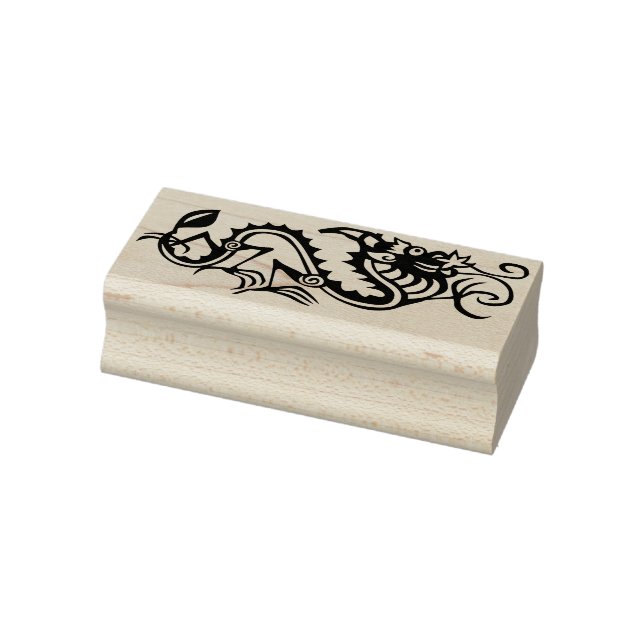 Tampons Encreurs timbre d'art dragon d'art moderne (Tampon)