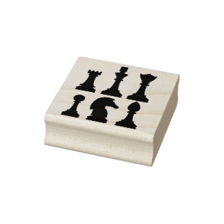 Tampons Encreurs timbre d'art du jeu d'échecs