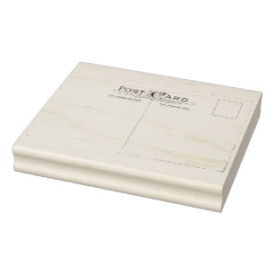 Tampons Encreurs Timbre d'art en caoutchouc de la carte postale Vin