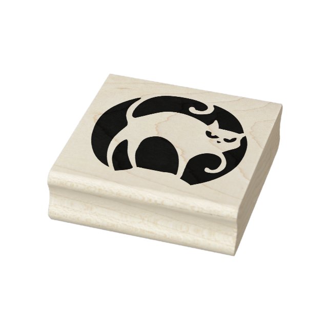 Tampons Encreurs Timbre d'art en caoutchouc Halloween rétro effraya (Tampon)