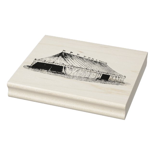 Tampons Encreurs Timbre d'art en caoutchouc Tente Circus vintage (Tampon)