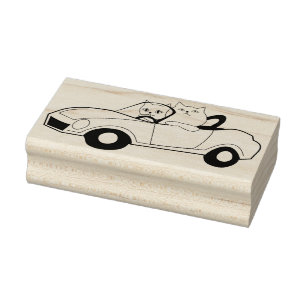 Tampons Encreurs timbre d'art pour chat de voiture