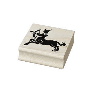 Tampons Encreurs timbre d'art sagittarius archer