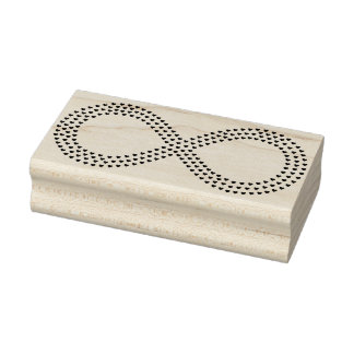 Tampons Encreurs timbre d'art silhouette des coeurs infinies