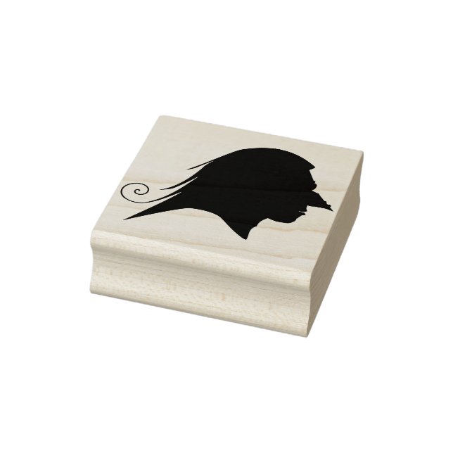 Tampons Encreurs Timbre d'art silhouette profil de gobelin (Tampon)