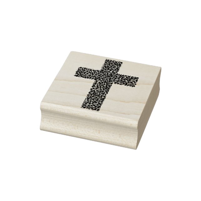 Tampons Encreurs Timbre de croix de galets abstrait (Tampon)