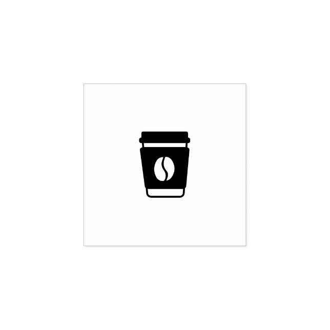Tampons Encreurs Timbre de fidélité de la coupe de café (Impression)
