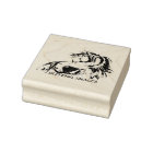 Timbre de logo de conception personnalisée