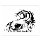 Timbre de logo de conception personnalisée