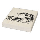 Timbre de logo de conception personnalisée