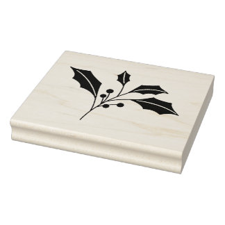 Tampons Encreurs Timbre de Noël en feuille blanche - do-it-yourself