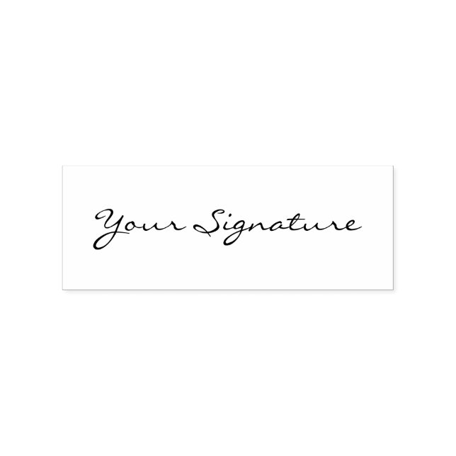 Tampons Encreurs Timbre de signature personnalisé (Impression)