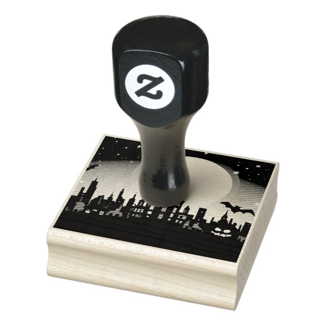 Tampons Encreurs Timbre d'encre éffrayant Halloween (Tampon)