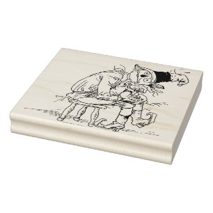 Tampons Encreurs Timbre d'illustration de l'épouvantail