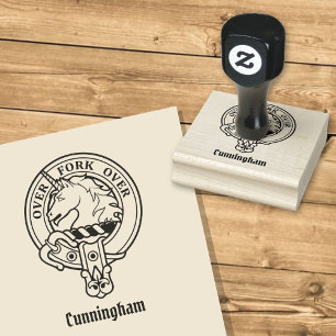 Tampons Encreurs Timbre en caoutchouc Clan Cunningham Crest