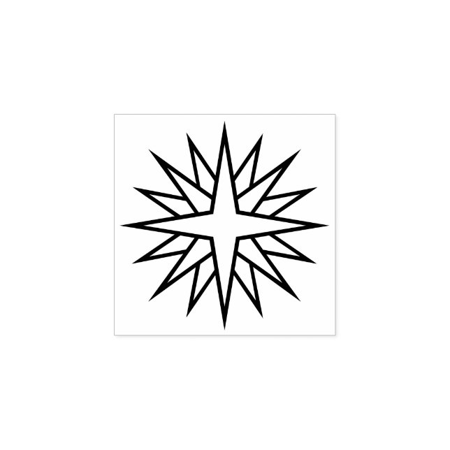 Tampons Encreurs Timbre En Caoutchouc De Décor En Étoile De Saison (Impression)