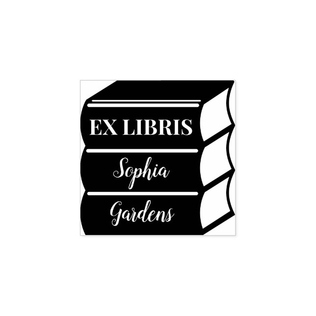 Tampons Encreurs Timbre en caoutchouc de trilogie (1 pouce) (Impression)