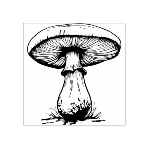 Tampons Encreurs Timbre en caoutchouc des champignons