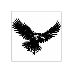 Tampons Encreurs Timbre en caoutchouc du corbeau