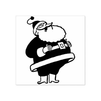 Tampons Encreurs Timbre en caoutchouc du Père Noël vintage