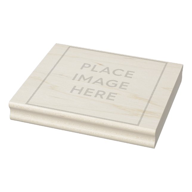 Tampons Encreurs Timbre en caoutchouc en bois 4 po x 5 po (Tampon)