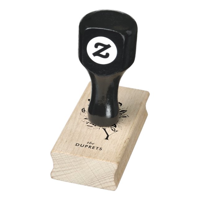 Tampons Encreurs Timbre en caoutchouc Joy Botanique (Tampon)