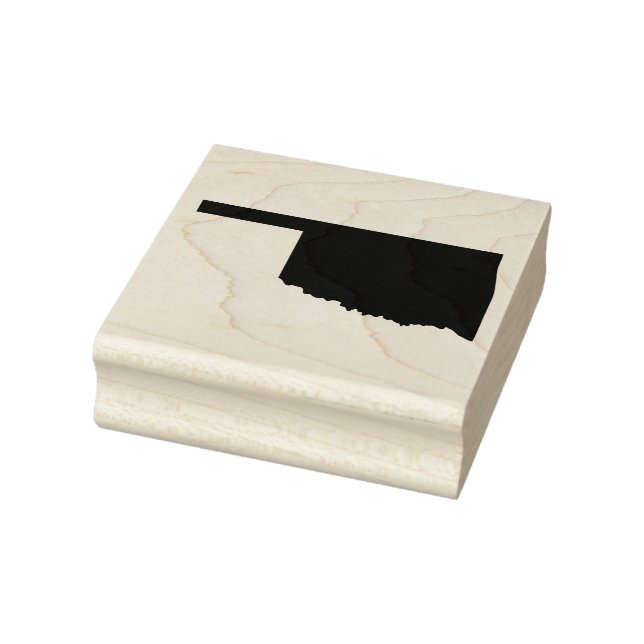 Tampons Encreurs Timbre en caoutchouc massif de l'État de l'Oklahom (Tampon)