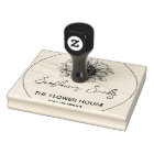 Timbre en caoutchouc pour paquets de graines de to
