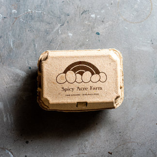 Tampons Encreurs Timbre en carton d'oeuf arc-en-ciel